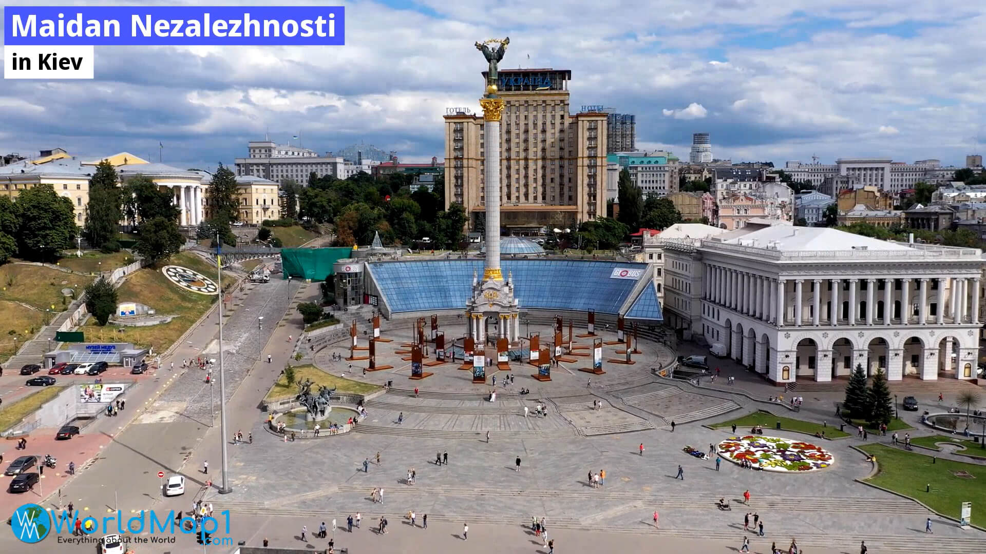 Maidan Nezalezhnosti in Kiew